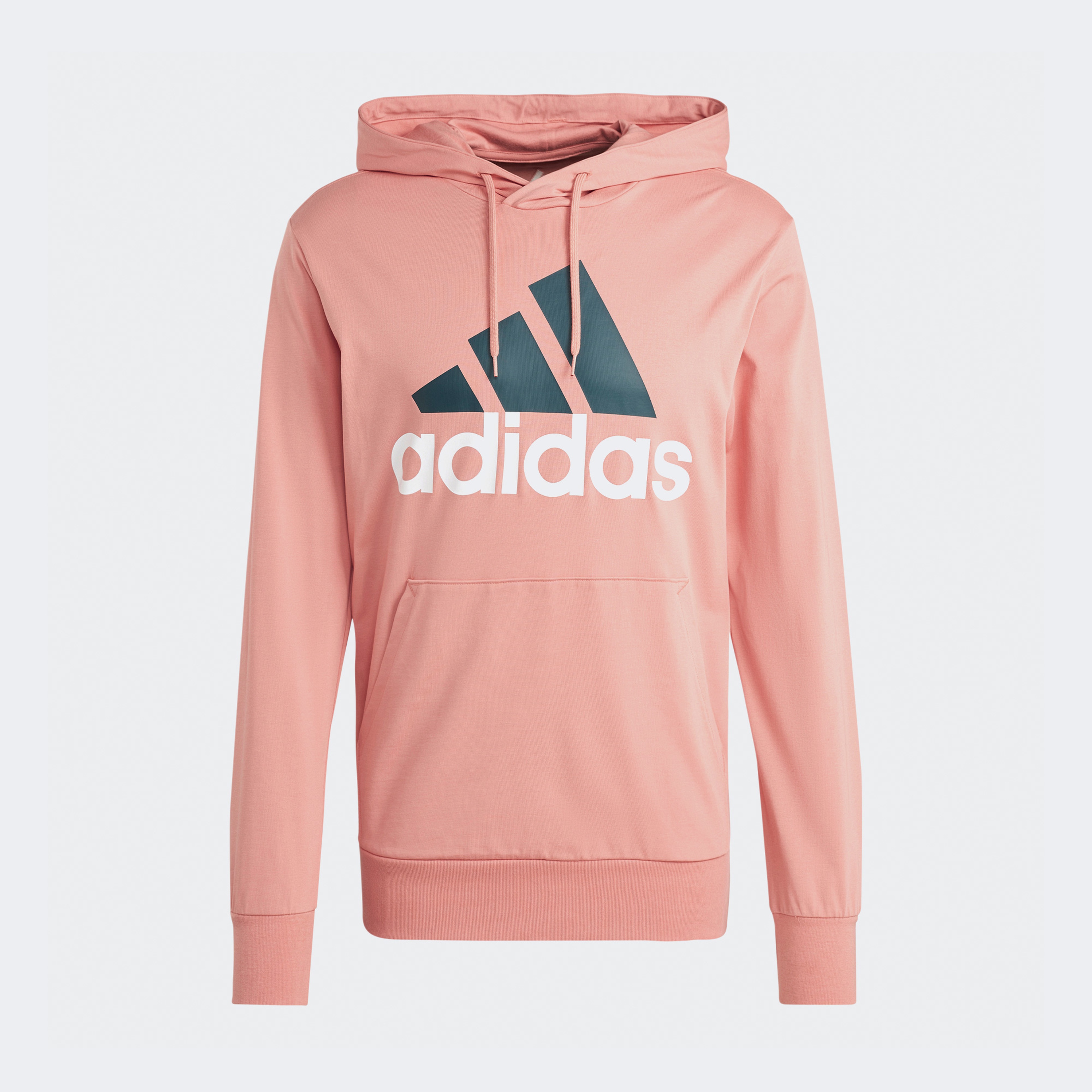 adidas Essentials Logo Erkek Pembe Günlük Sweatshirt