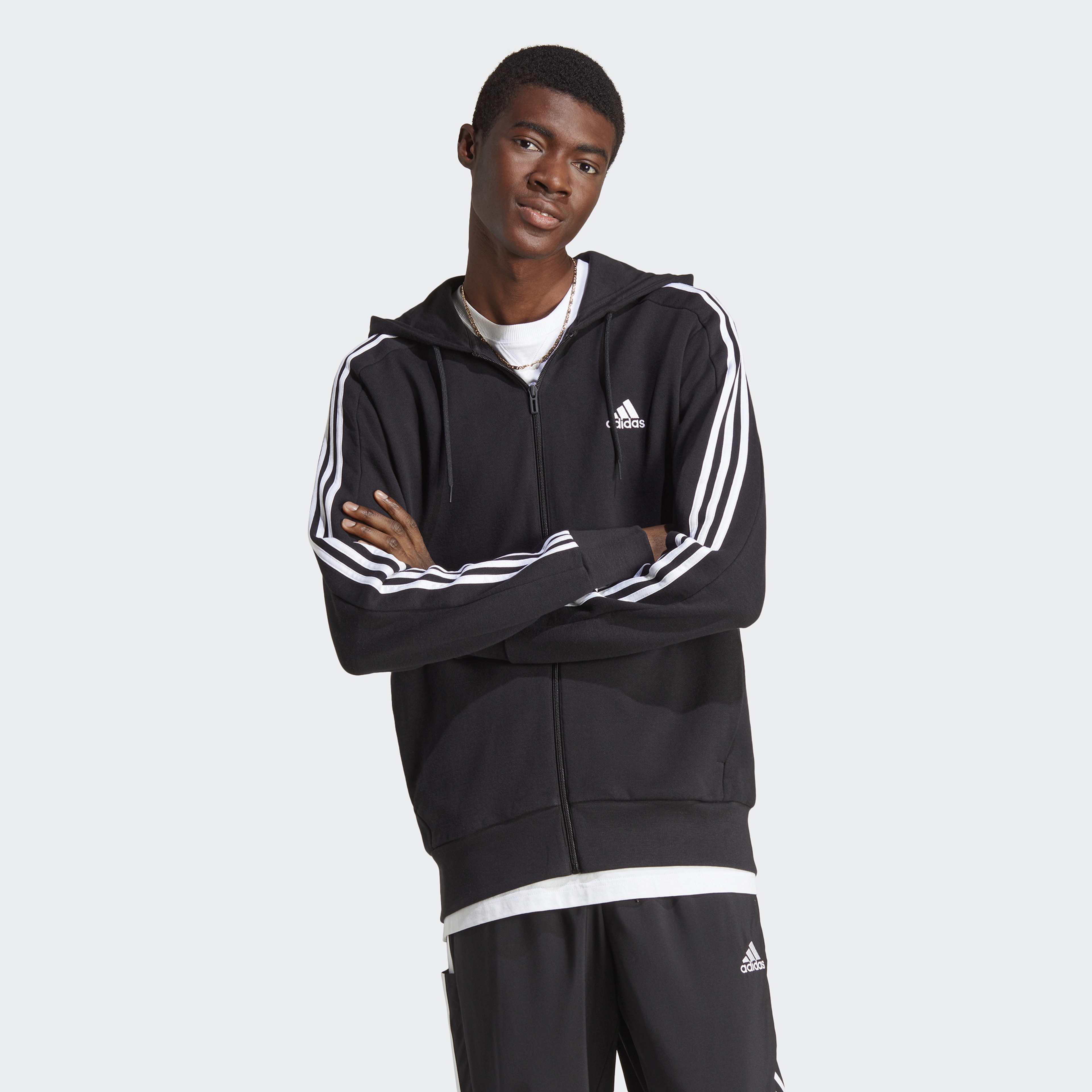Adidas Erkek Siyah Sweatshirt