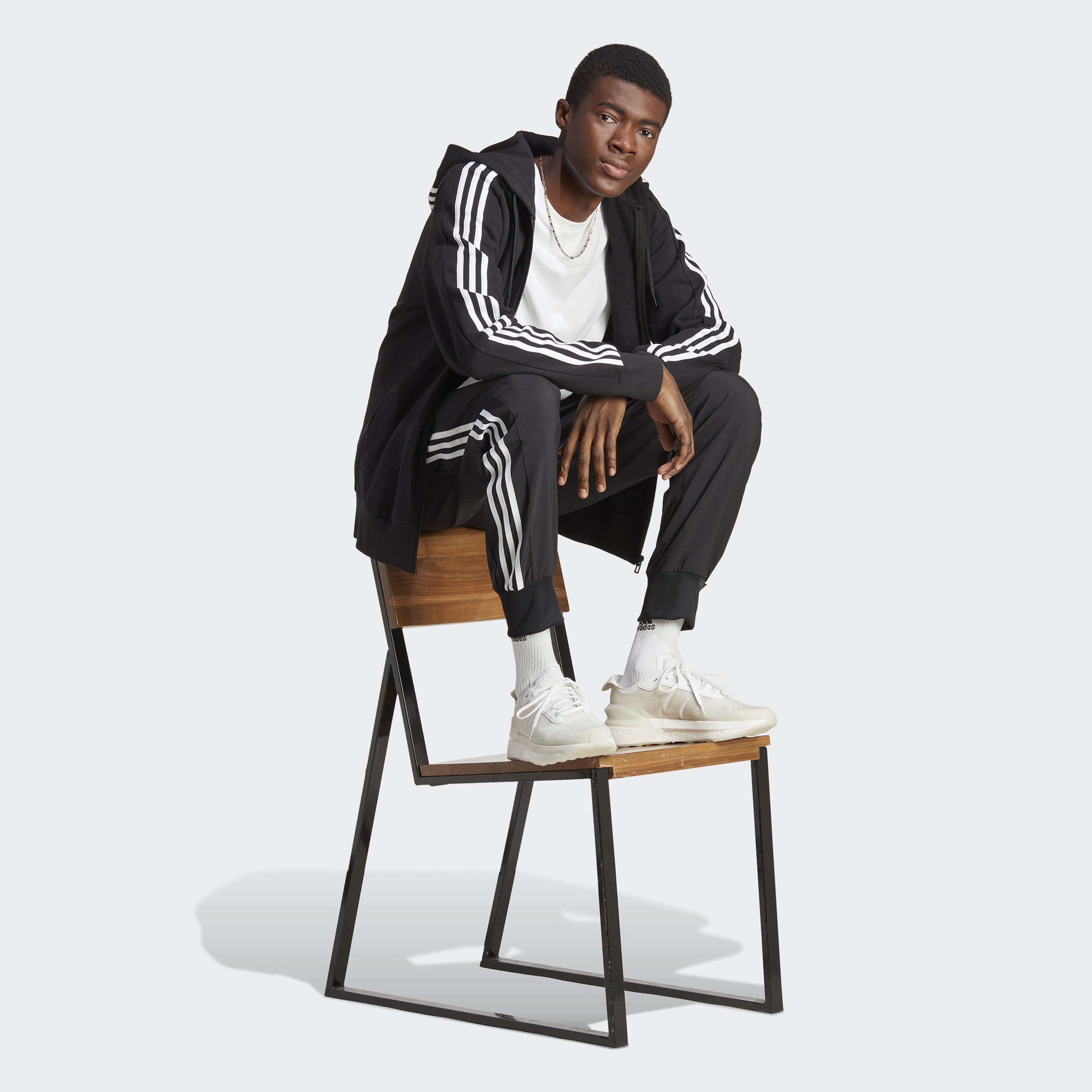 Adidas Erkek Siyah Sweatshirt