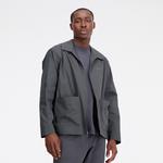 New Balance Athletics Linear Erkek Gri Ceket