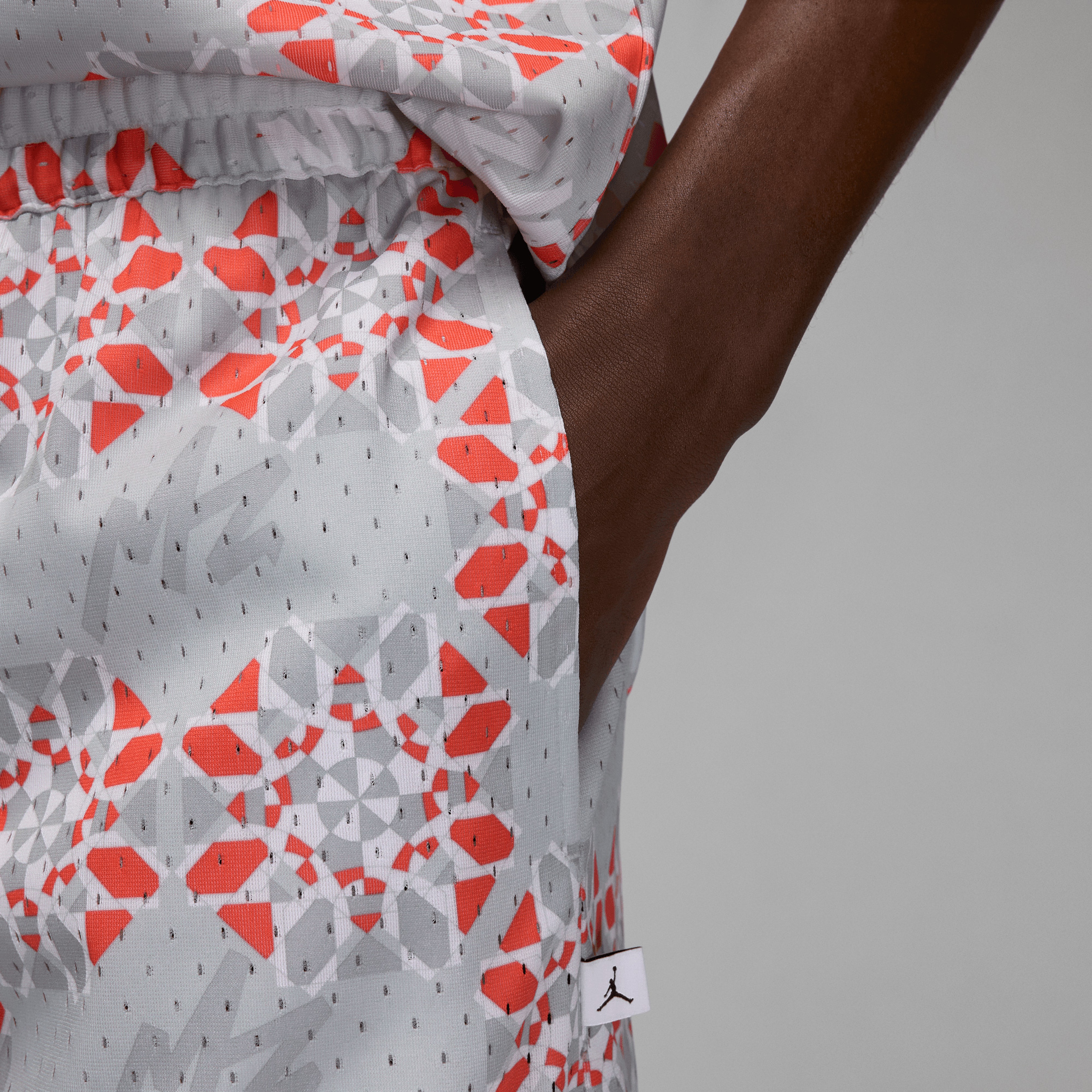 Jordan Zion Erkek Gri Basketbol Şortu