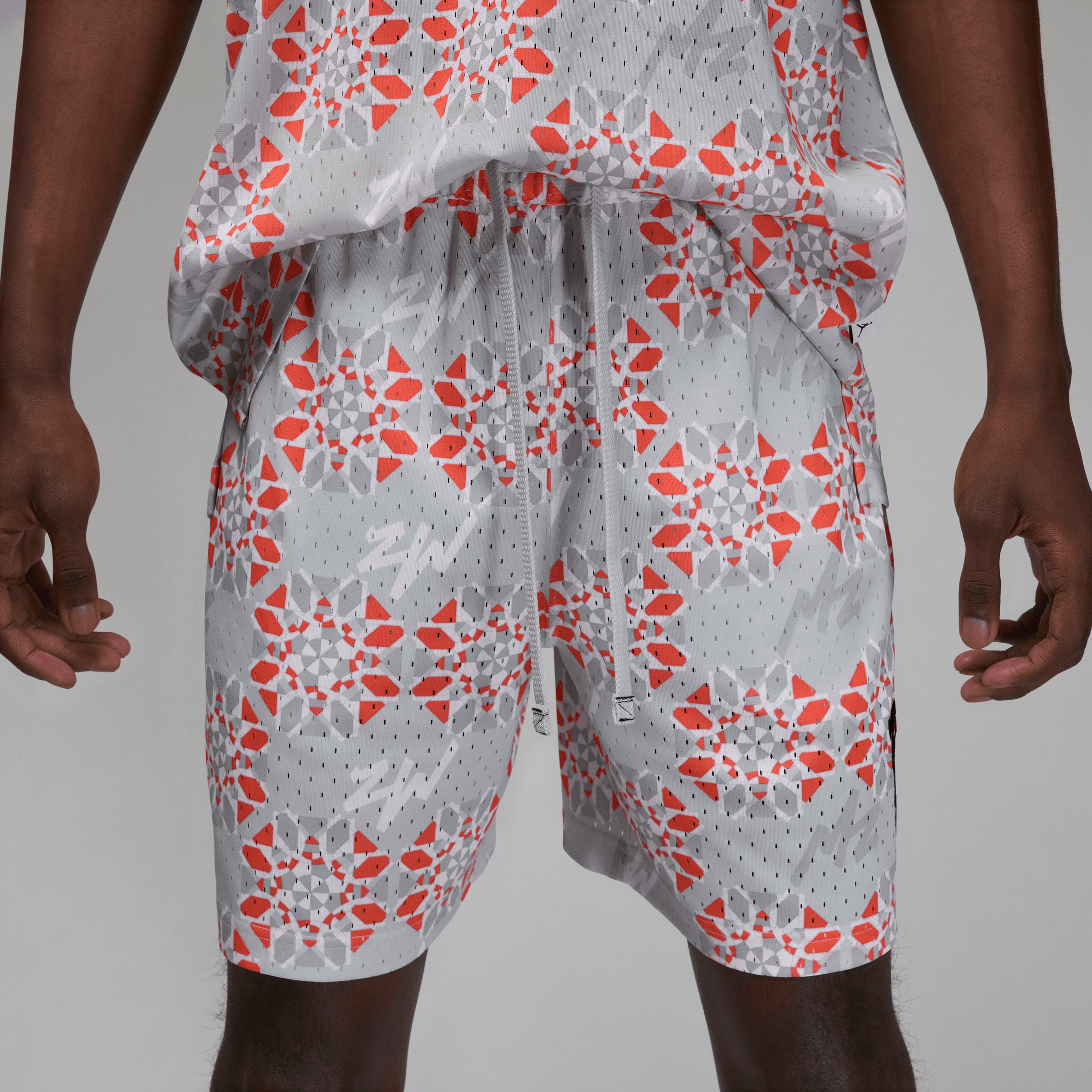 Jordan Zion Erkek Gri Basketbol Şortu