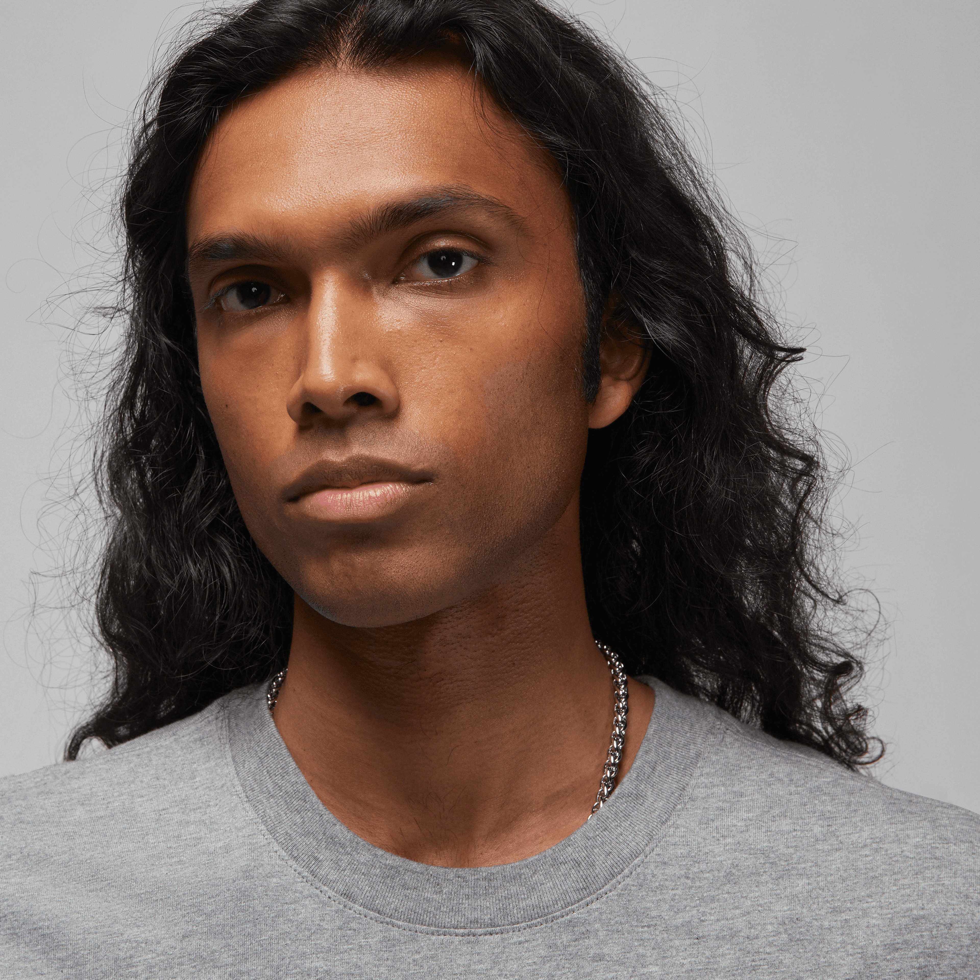 Jordan Air Erkek Gri T-shirt