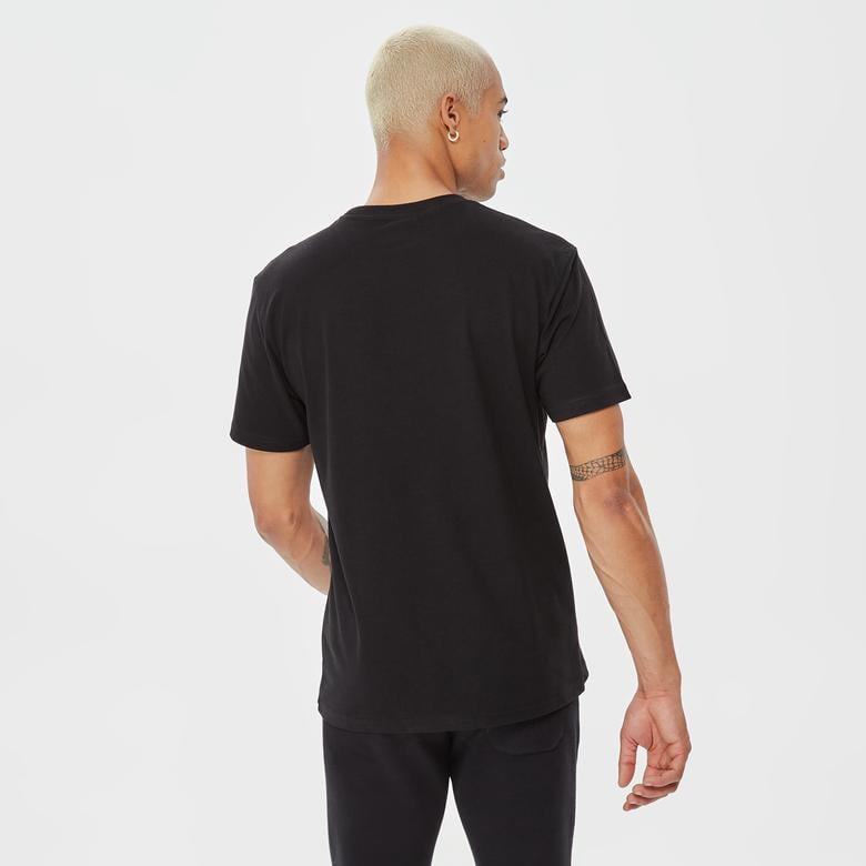 Columbia Basic Logo Brushed Erkek Siyah T?Shirt