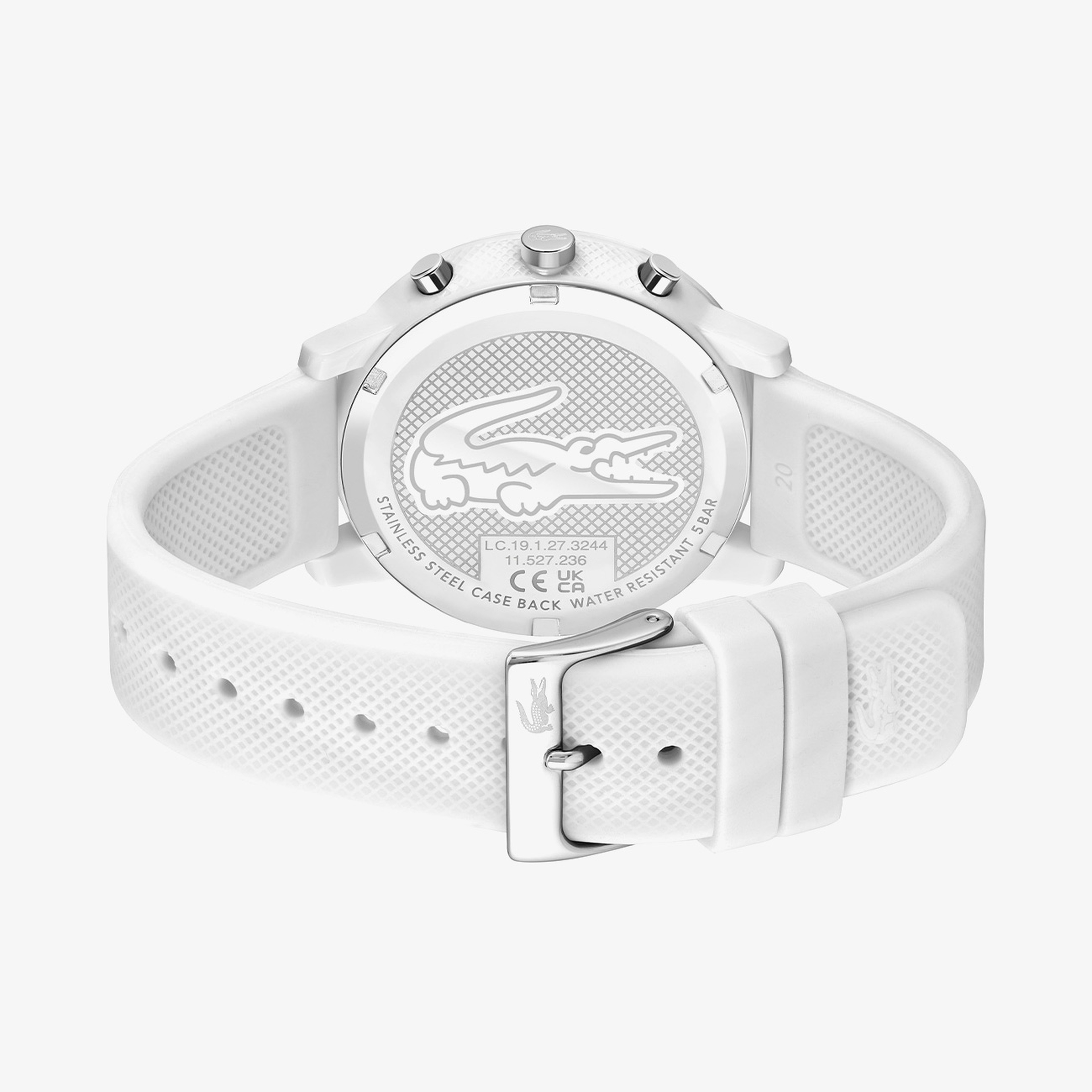 L.12.12 Erkek Beyaz Saat