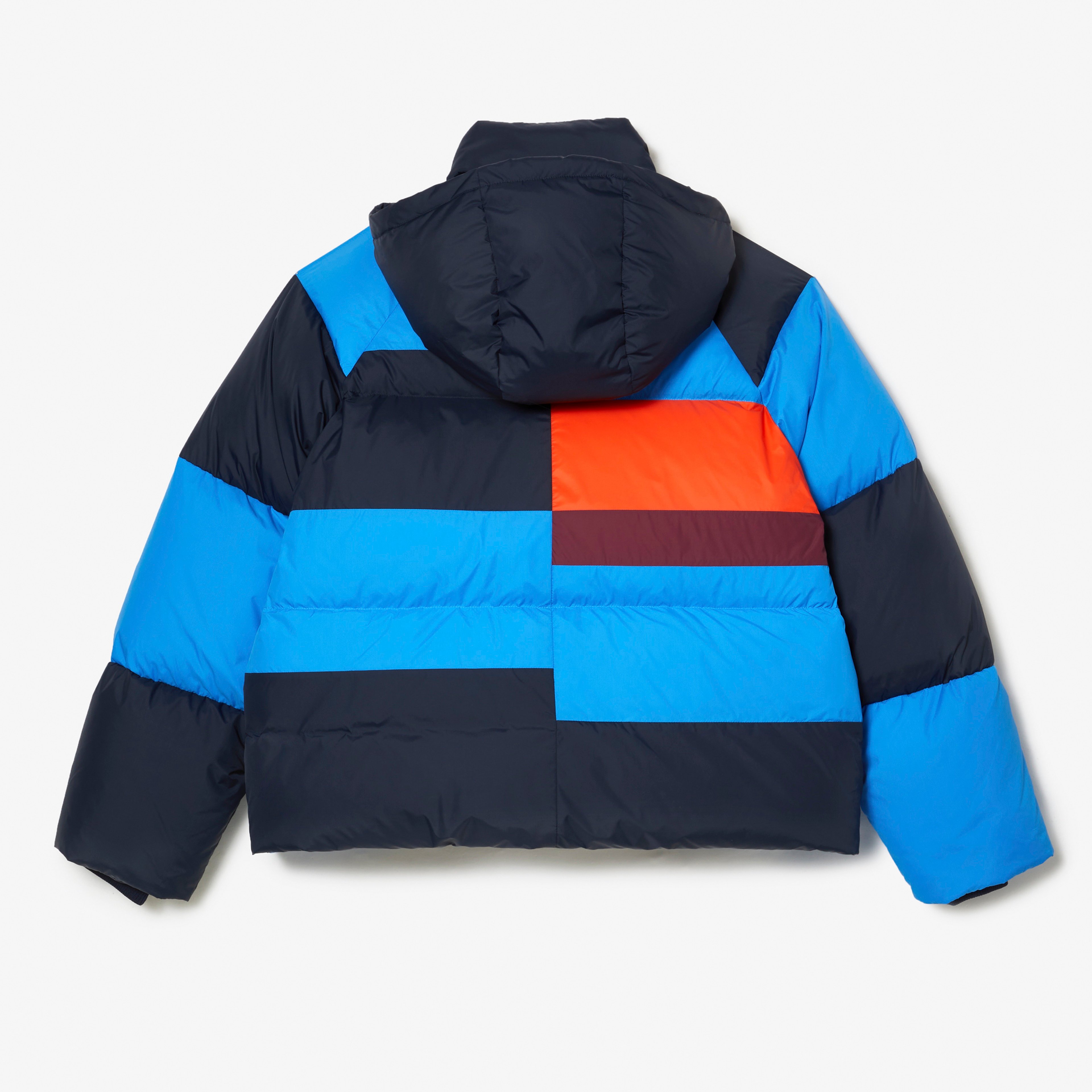 Kadın Kapüşonlu Kapitone Mavi Mont