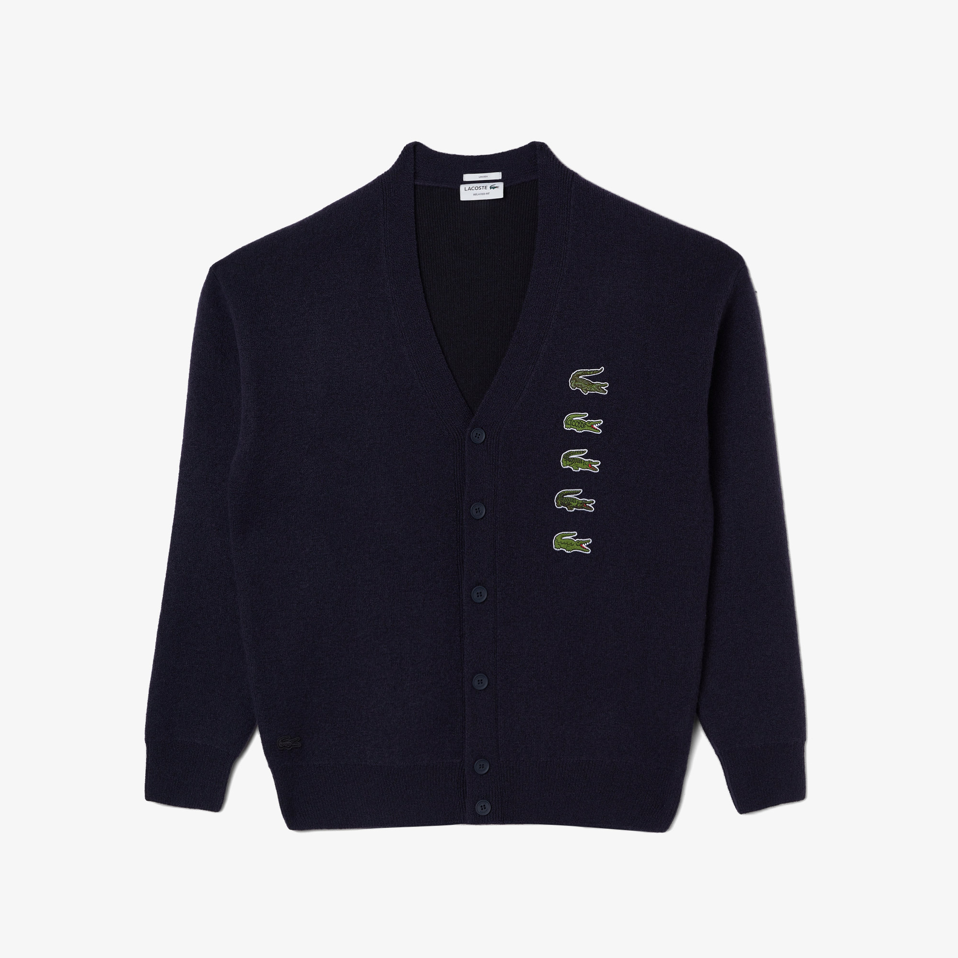 Unisex Lacivert Yün Hırka