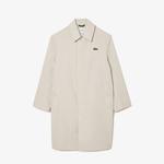 Erkek Gömlek Yaka Açık Gri Mont