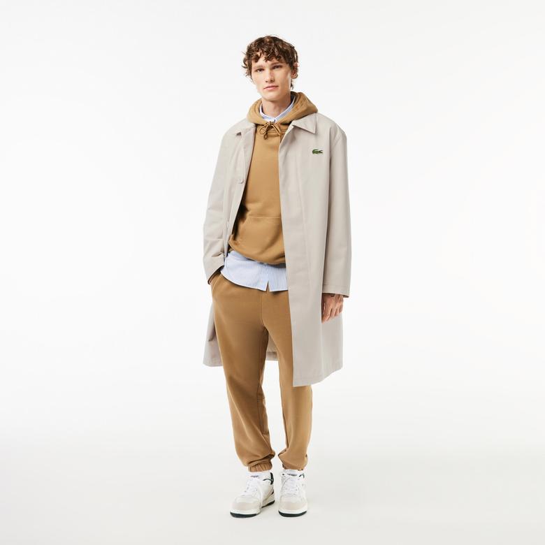 Erkek Gömlek Yaka Açık Gri Mont