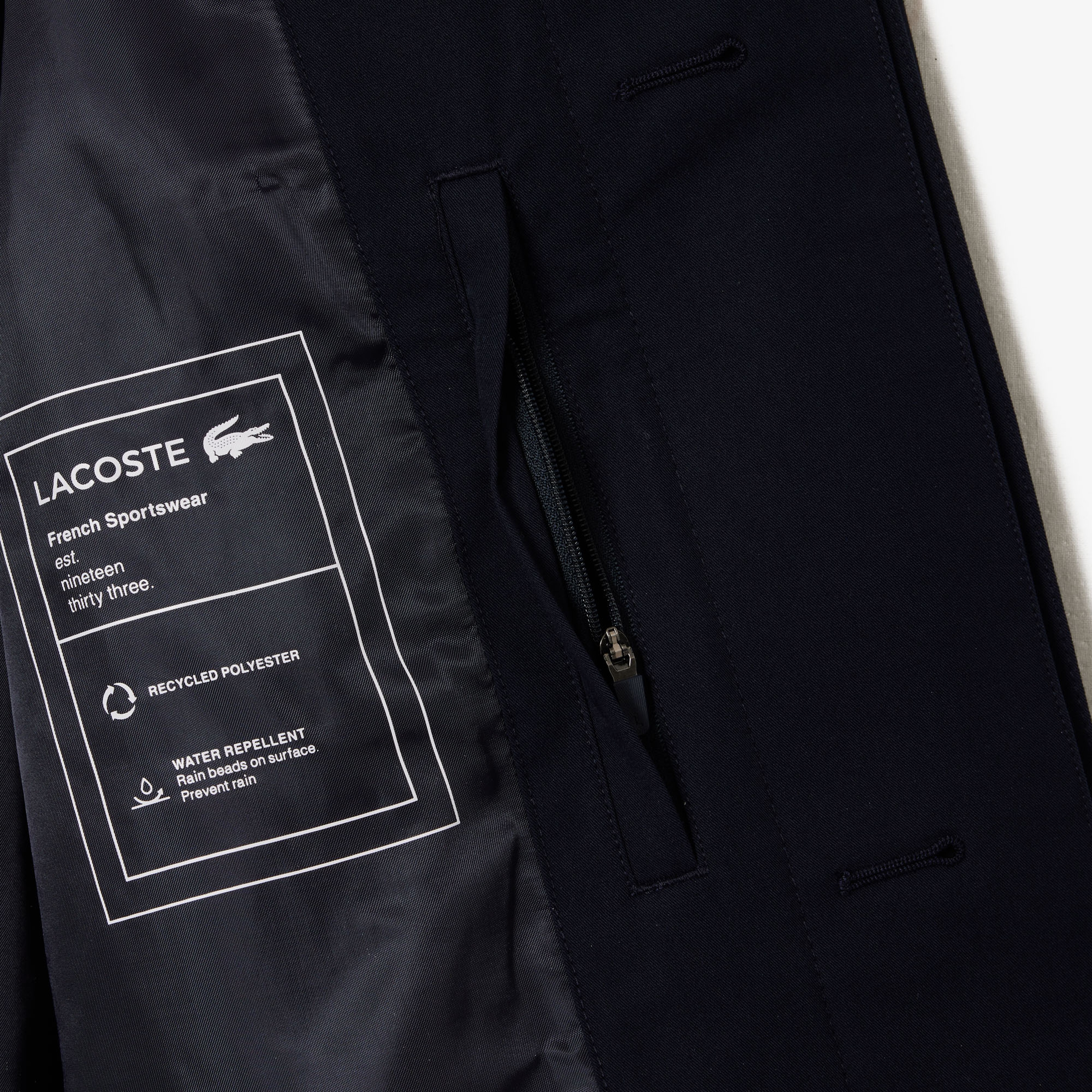 Erkek Gömlek Yaka Lacivert Mont