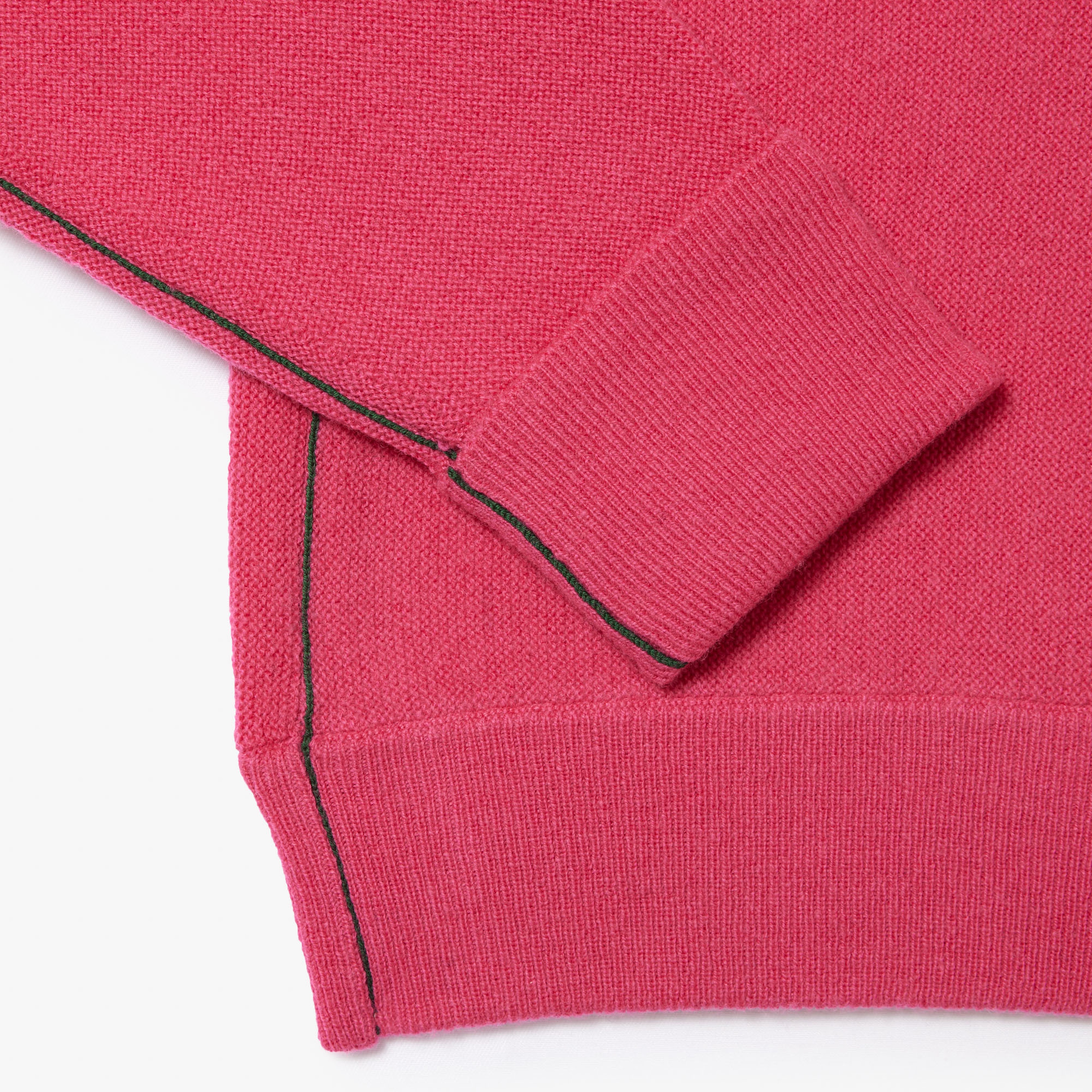 Kaşmir Kadın Dik Yaka Pembe Kazak