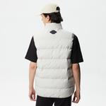 Erkek Kapitone Açık Gri Yelek