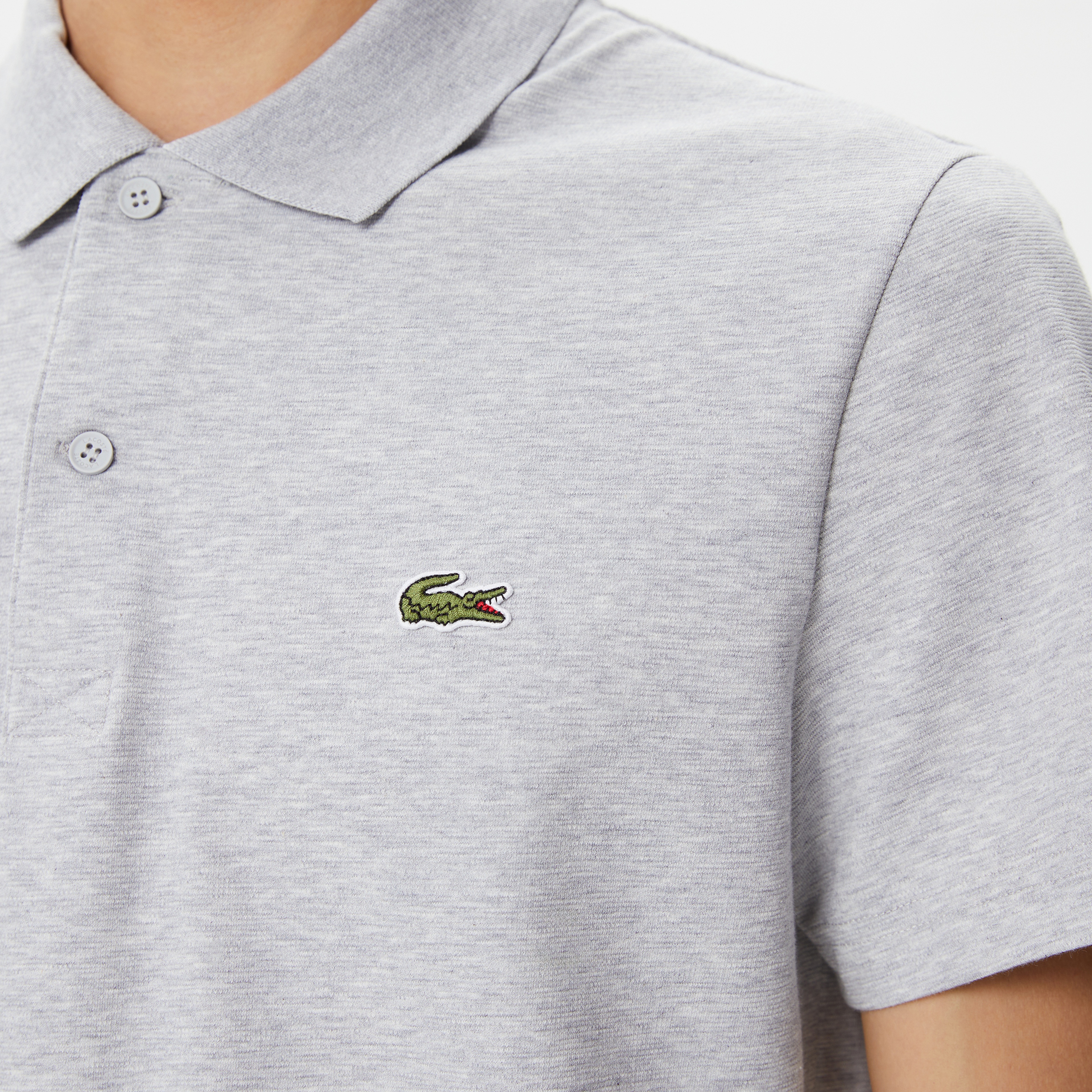 Erkek Regular Fit Gri Polo