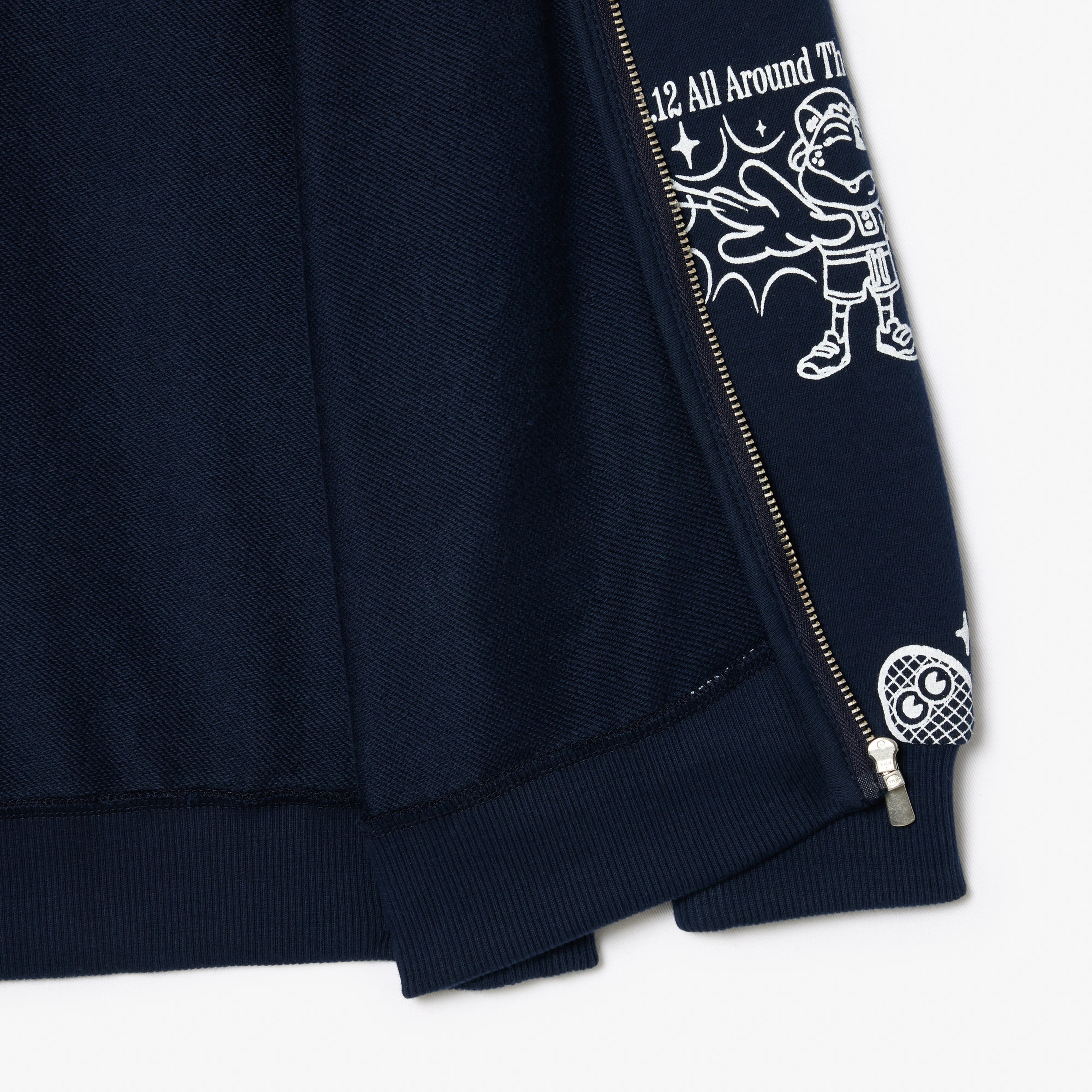 Çocuk Kapüşonlu Baskılı Lacivert Sweatshirt