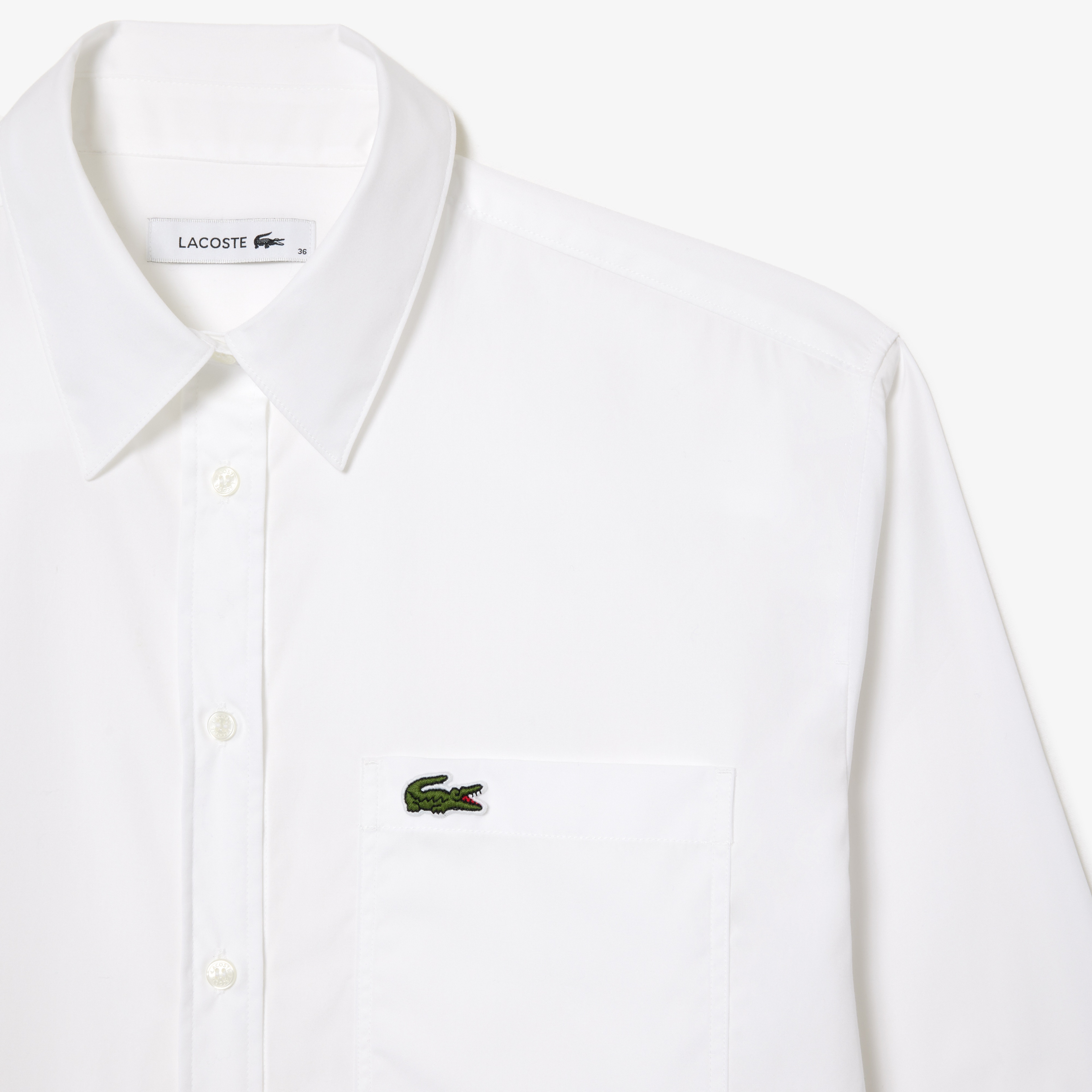 Kadın Uzun Kollu Beyaz Gömlek