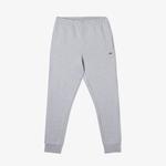 Erkek Slim Fit Organik Pamuk Gri Eşofman Altı