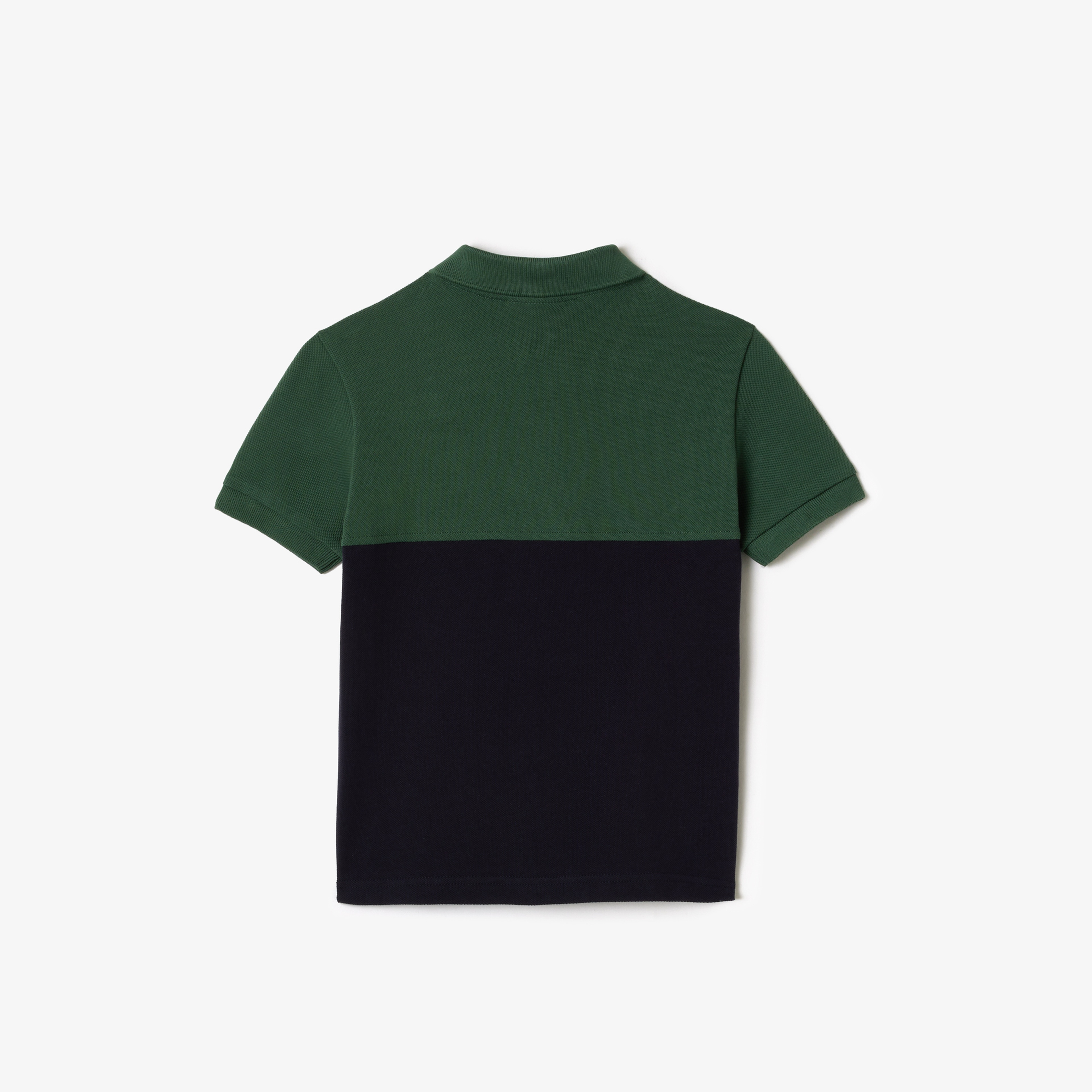 Çocuk Renk Bloklu Haki Polo