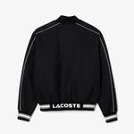 Neo Heritage Unisex Dik Yaka Baskılı Siyah Mont