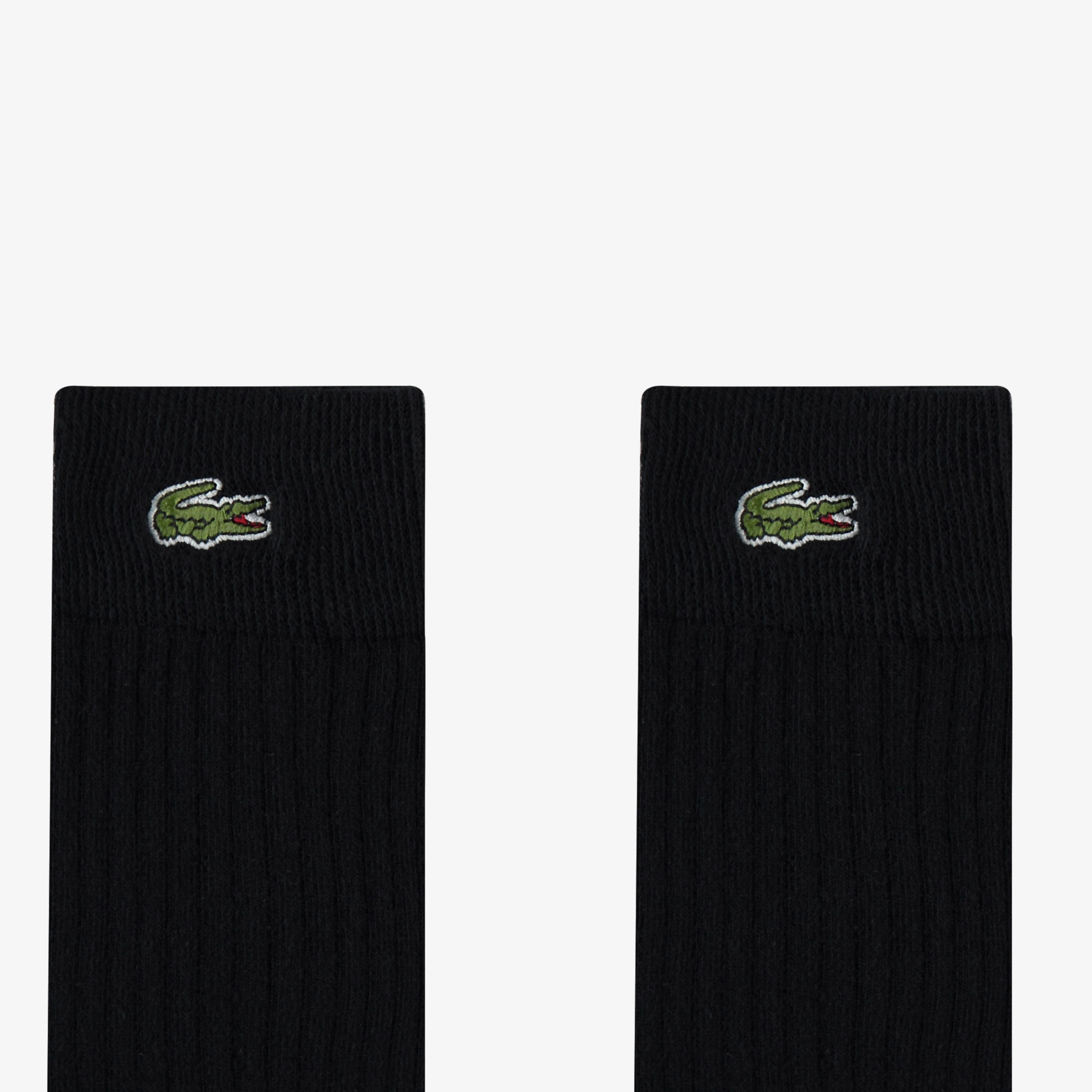 Erkek Baskılı 2'li Siyah Çorap