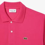 L.12.12 Erkek Classic Fit Pembe Polo