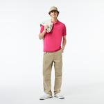 L.12.12 Erkek Classic Fit Pembe Polo