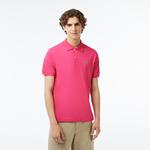 L.12.12 Erkek Classic Fit Pembe Polo