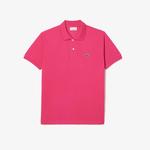 L.12.12 Erkek Classic Fit Pembe Polo
