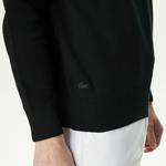 Erkek Regular Fit Bisiklet Yaka Siyah Triko