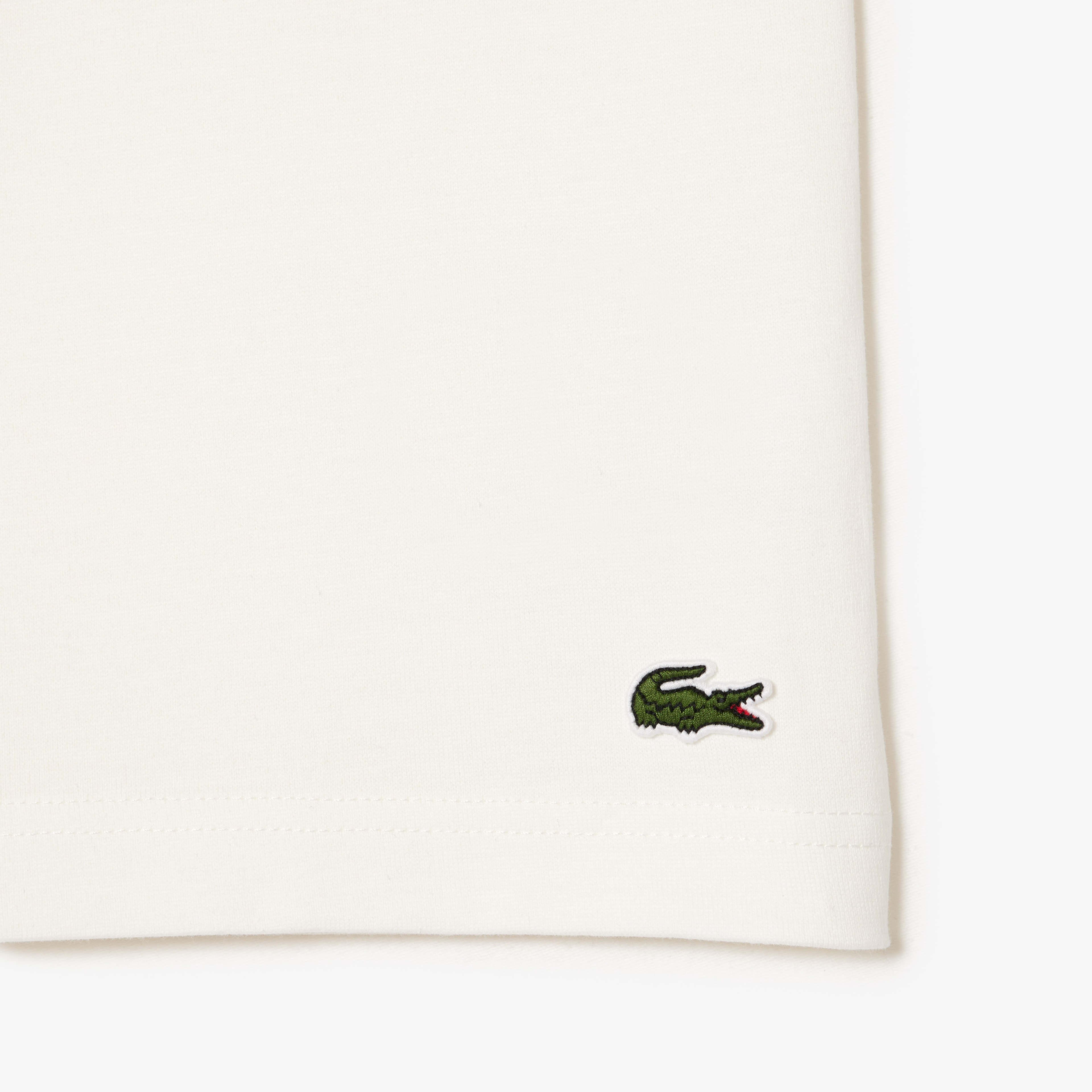 Unisex Relaxed Fit Bisiklet Yaka Baskılı Beyaz T-Shirt