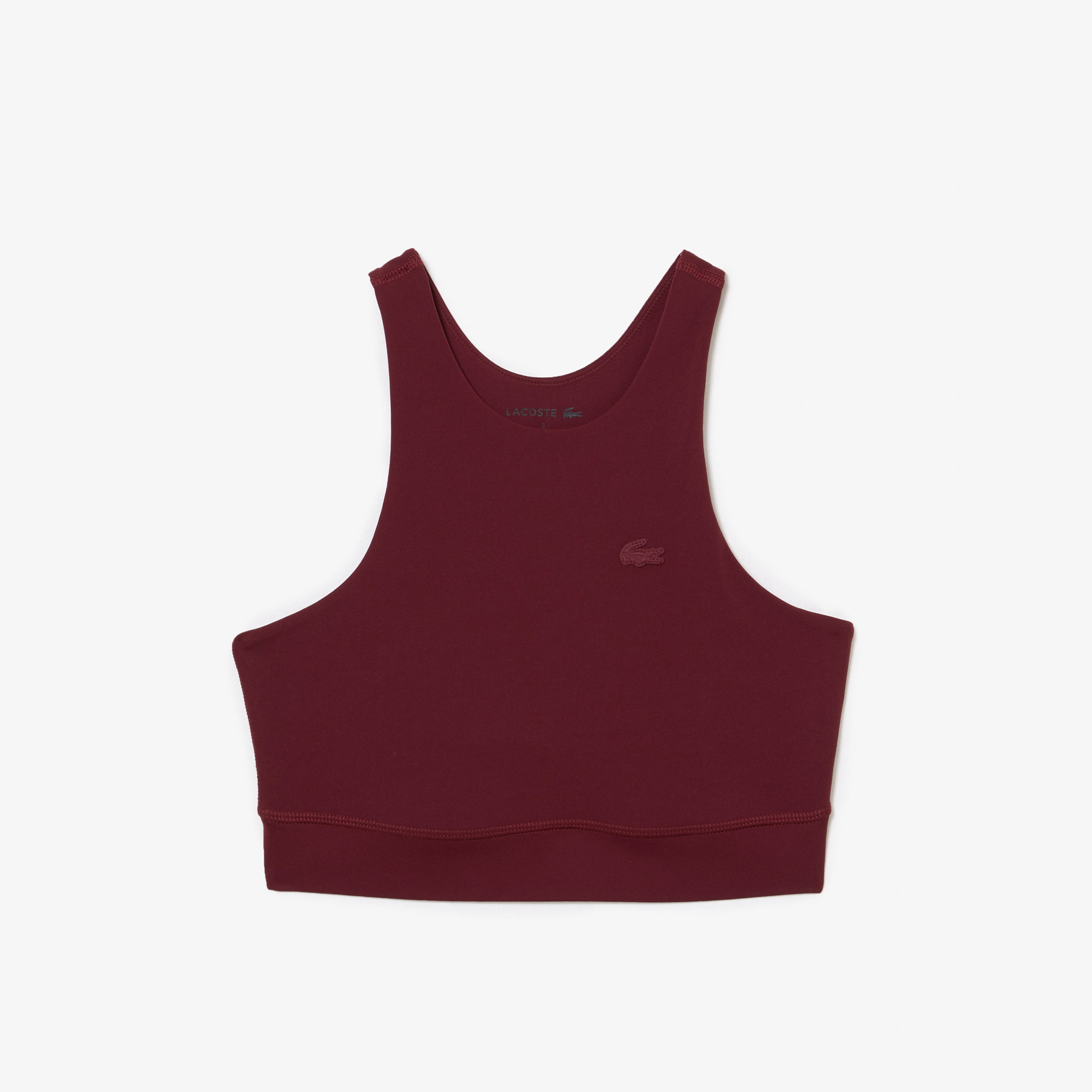 Active Kadın Slim Fit Kolsuz Bordo Bra