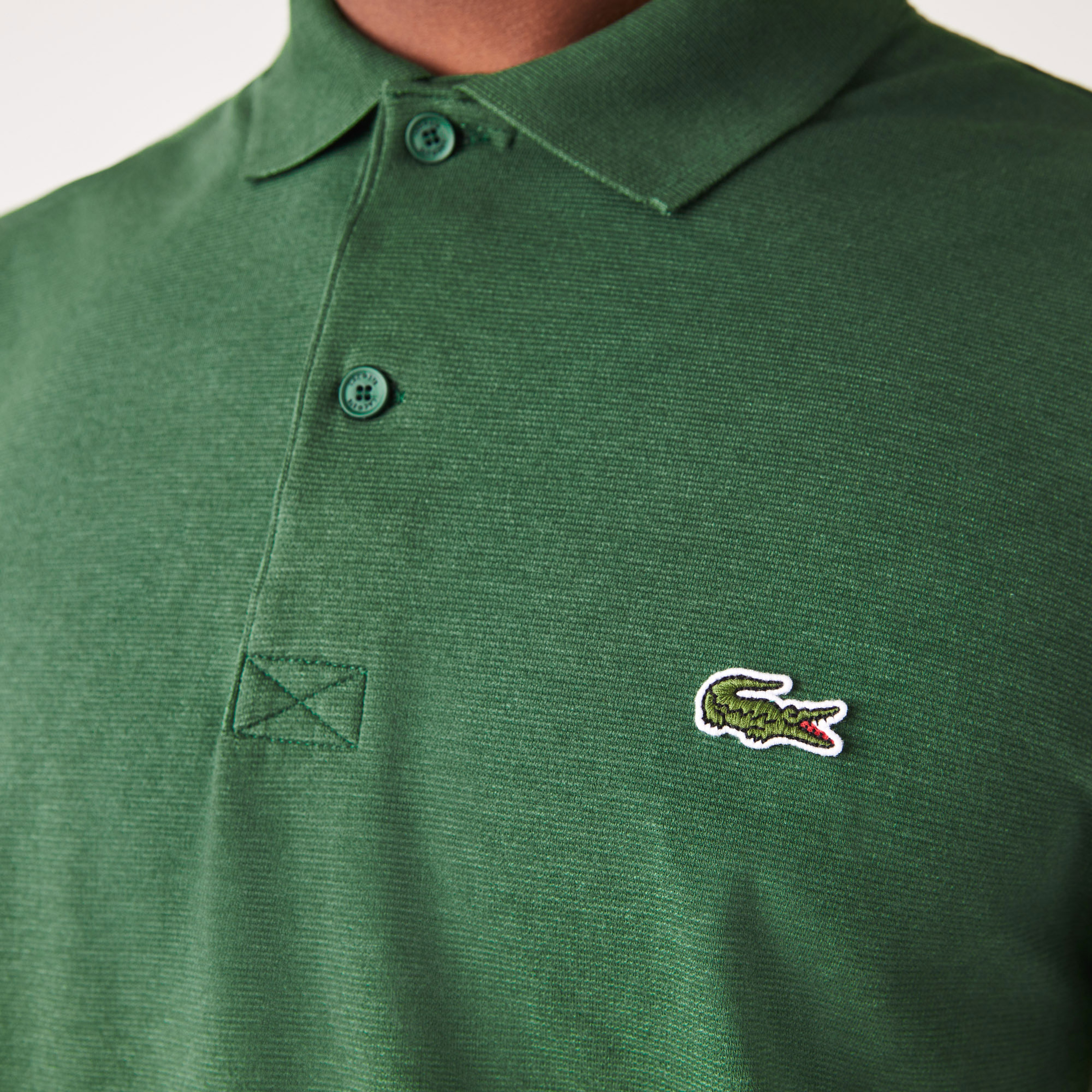 Erkek Regular Fit Yeşil Polo