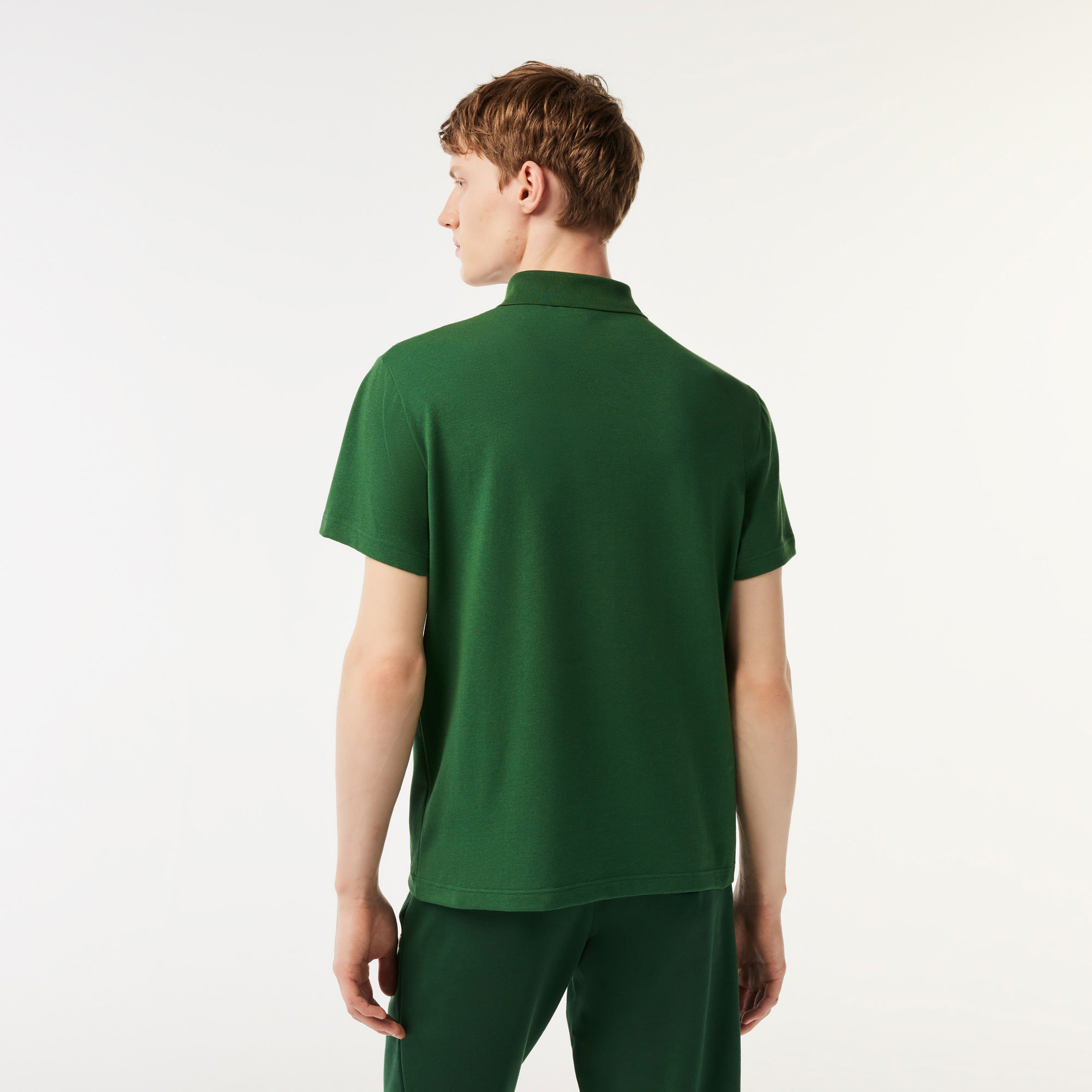 Erkek Regular Fit Yeşil Polo