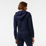Kadın Regular Fit Kapüşonlu Lacivert Sweatshirt