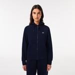 Kadın Regular Fit Kapüşonlu Lacivert Sweatshirt