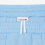 Kadın Straight Fit Renk Bloklu Mavi Eşofman Altı