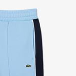 Kadın Straight Fit Renk Bloklu Mavi Eşofman Altı