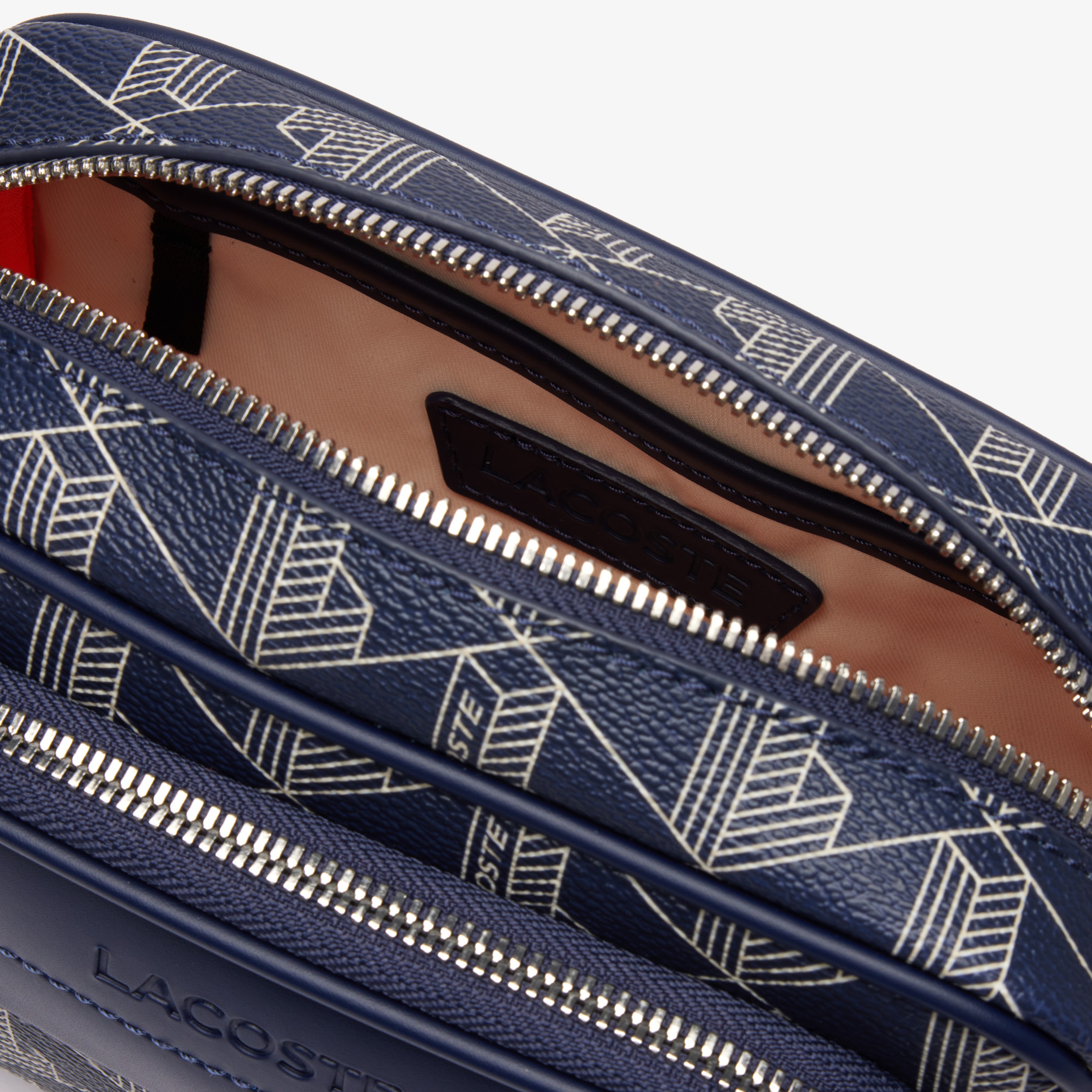 The Blend Erkek Monogram Lacivert Postacı Çantası