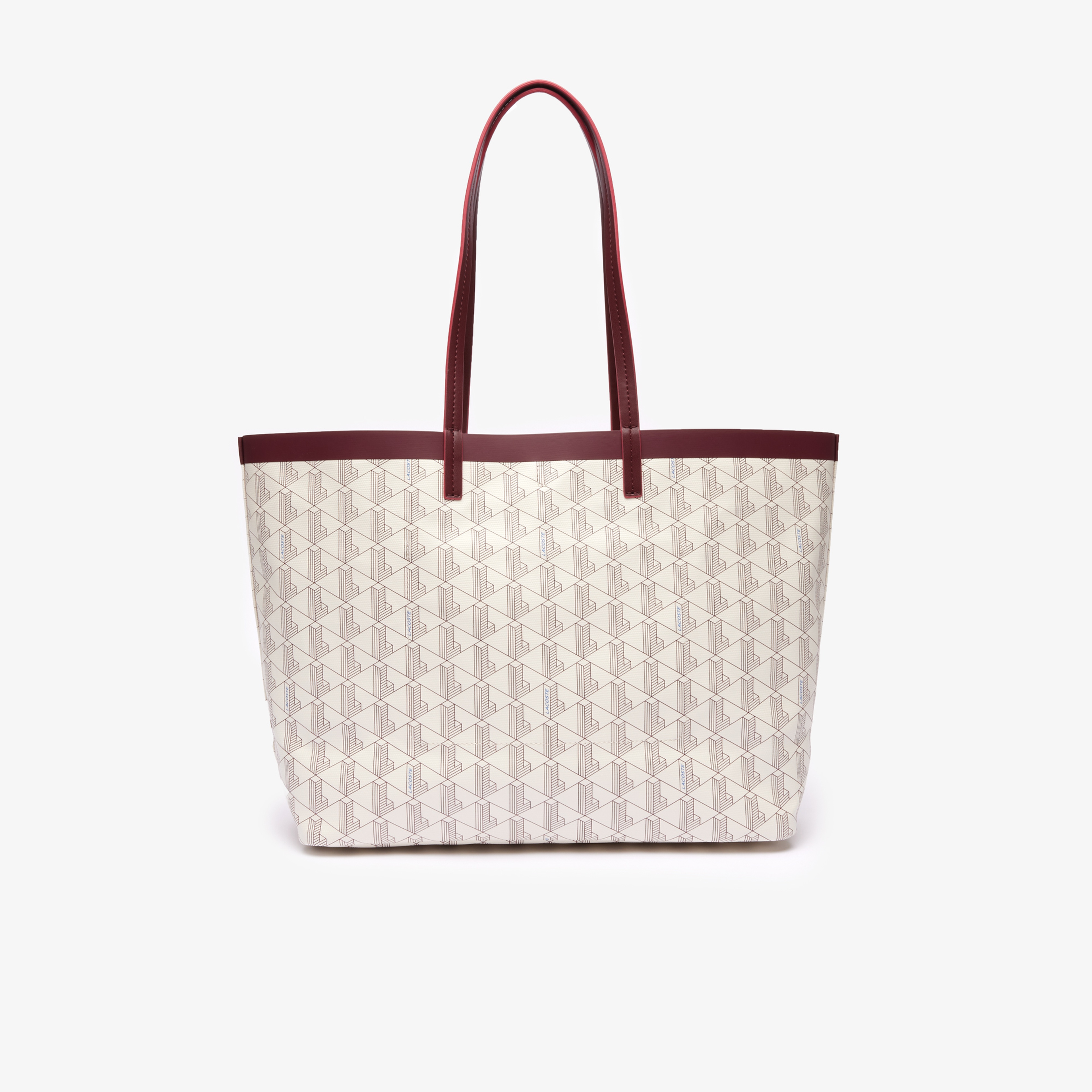 Kadın Monogram Krem Omuz Çantası