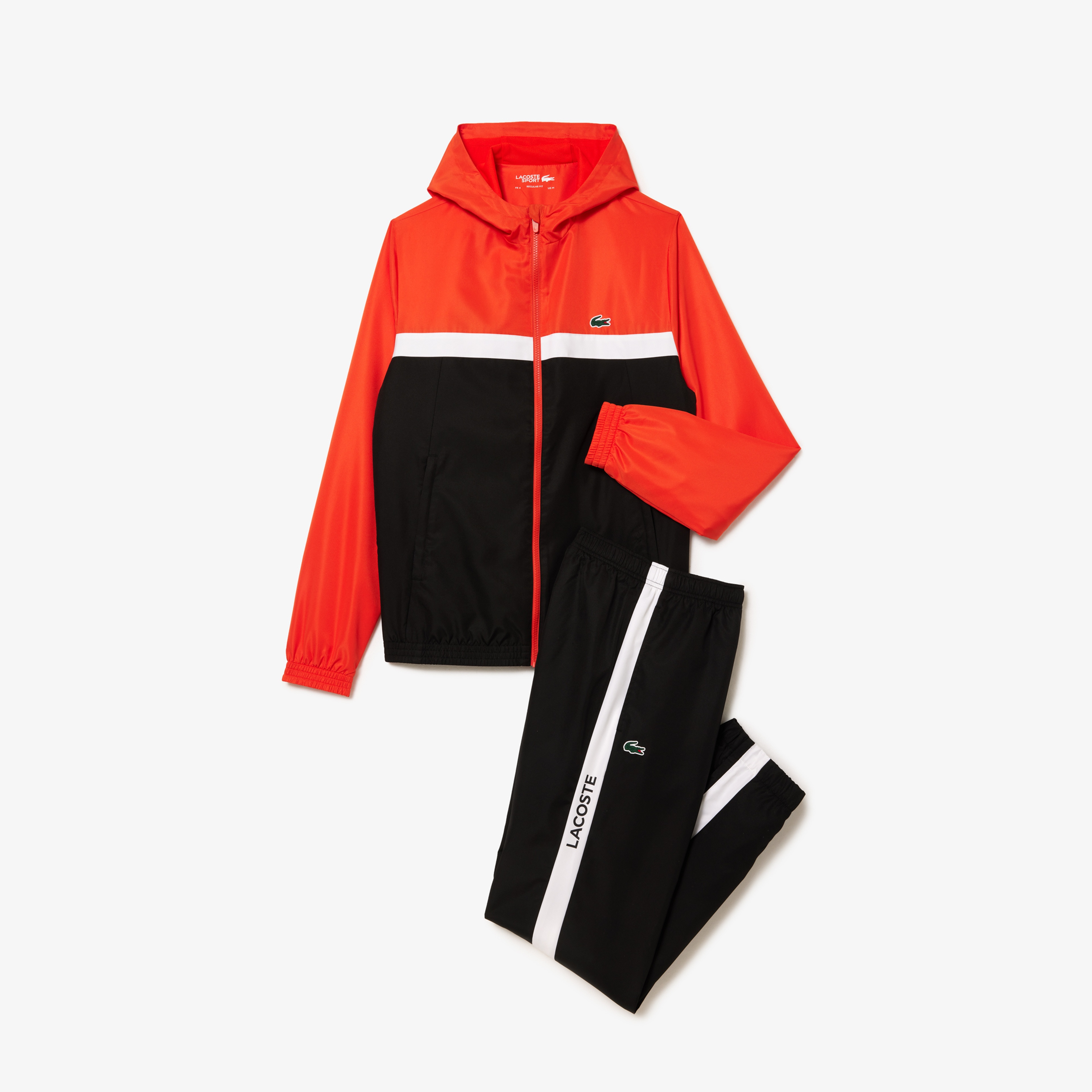 SPORT Erkek Uzun Kollu Renk Bloklu Renkli Eşofman Takımı