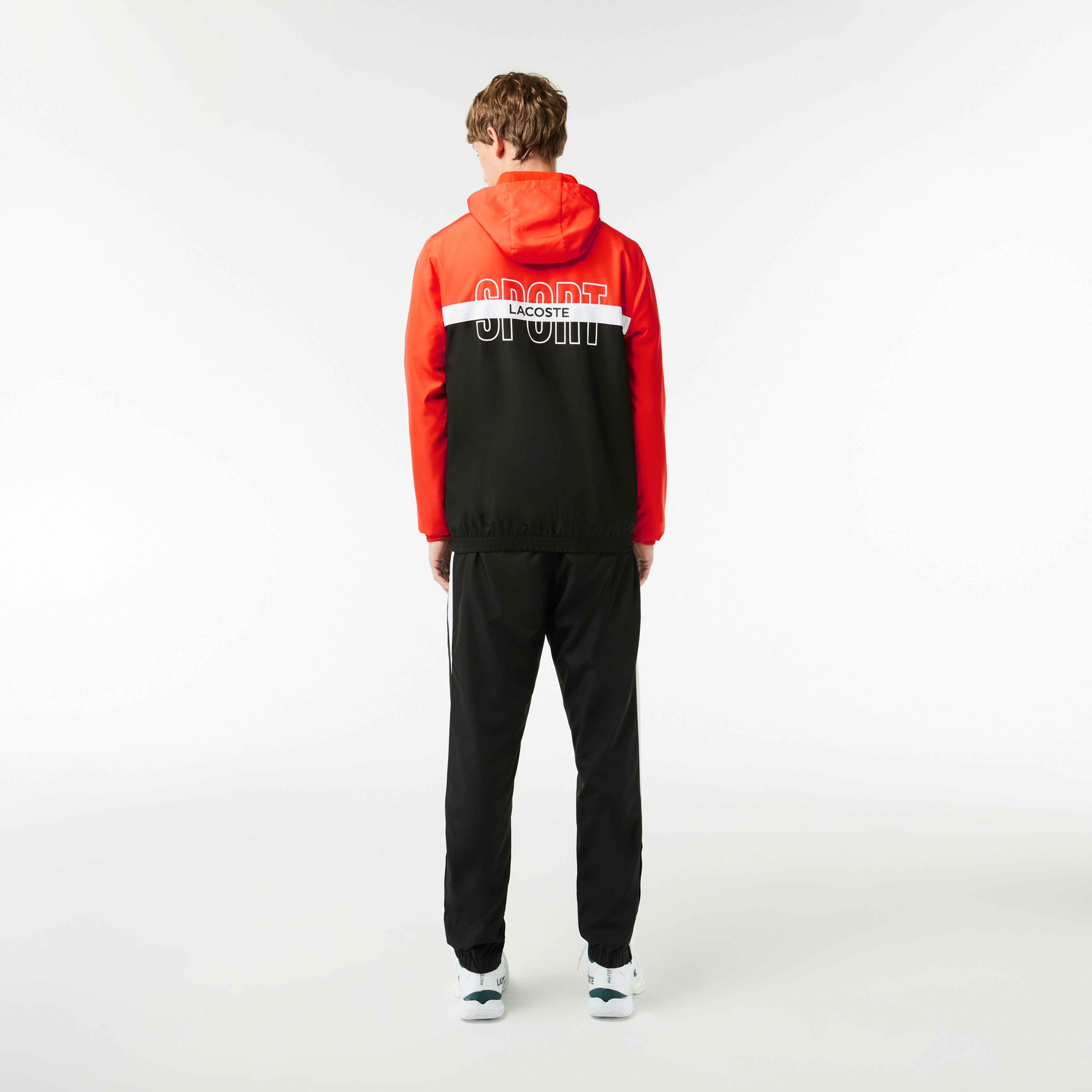 SPORT Erkek Uzun Kollu Renk Bloklu Renkli Eşofman Takımı