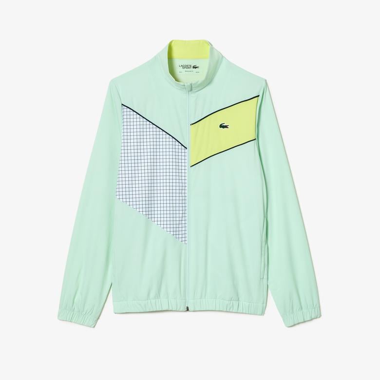 SPORT Erkek Regular Fit Uzun Kollu Renk Bloklu Renkli Eşofman Takımı