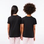 Çocuk Bisiklet Yaka Siyah T-Shirt