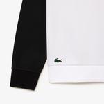 SPORT Erkek Classic Fit Bisiklet Yaka Baskılı Siyah Sweatshirt