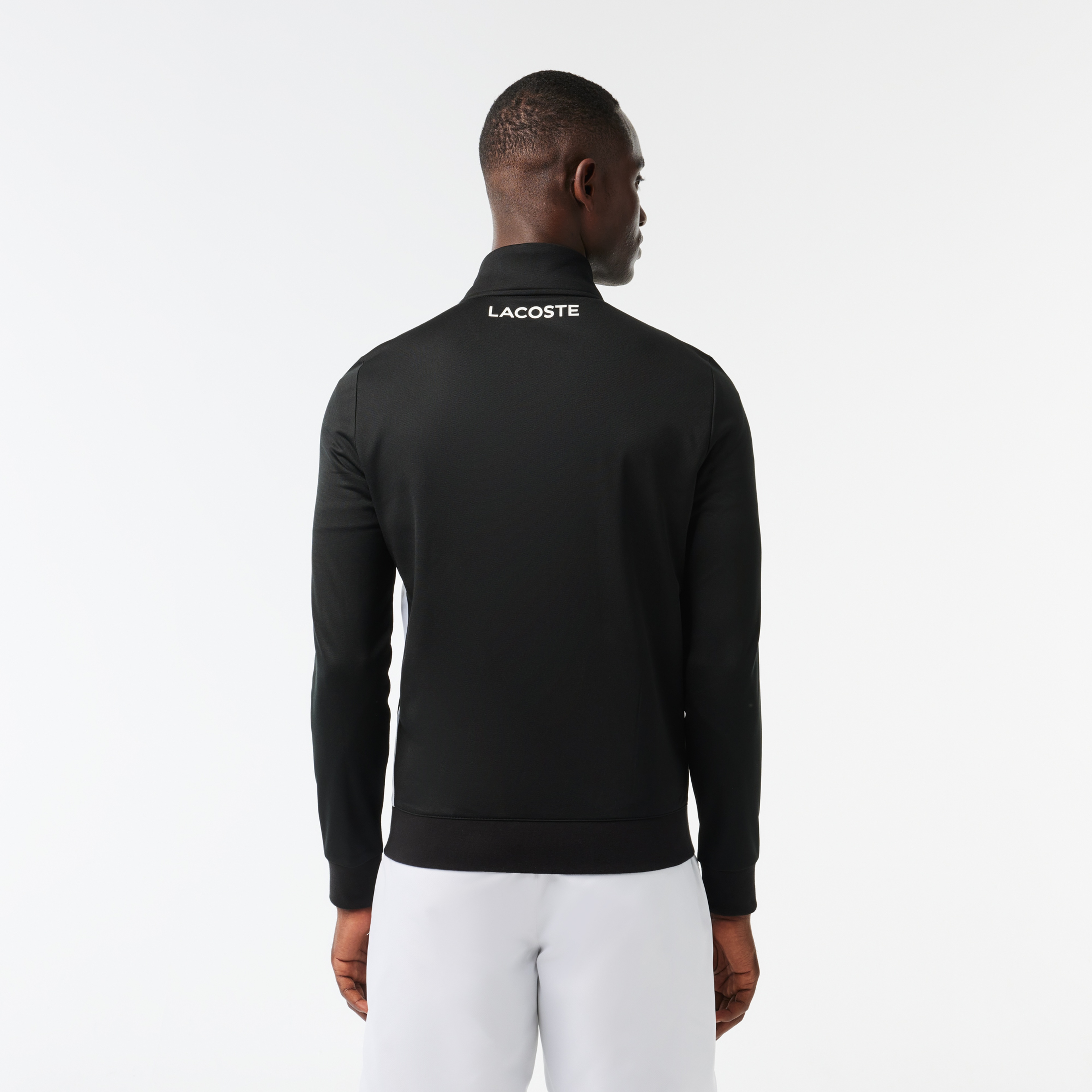 SPORT Erkek Classic Fit Fermuarlı Siyah Sweatshirt