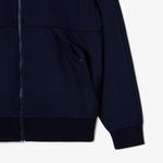 SPORT Erkek Classic Fit Fermuarlı Lacivert Sweatshirt