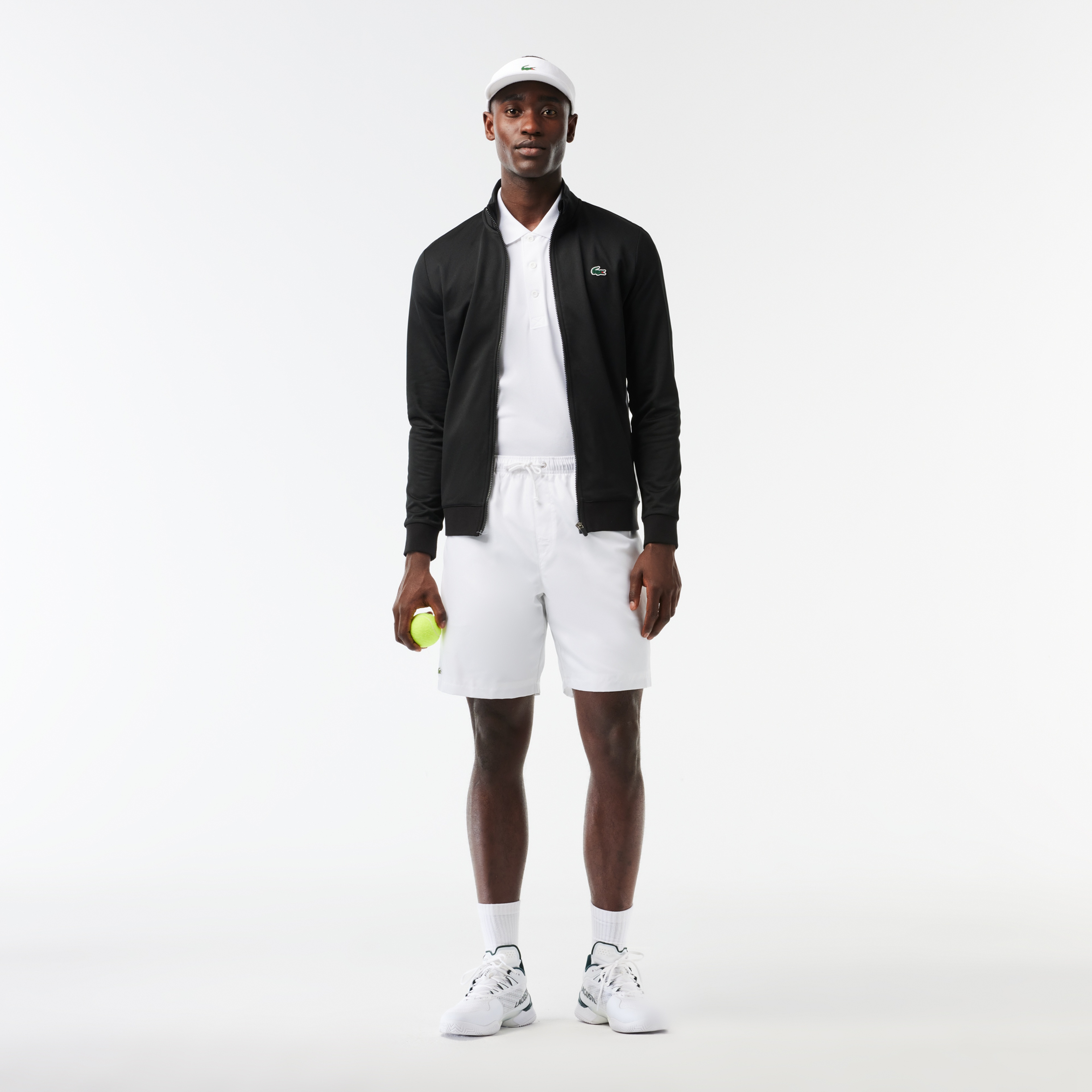 SPORT Erkek Classic Fit Fermuarlı Siyah Sweatshirt