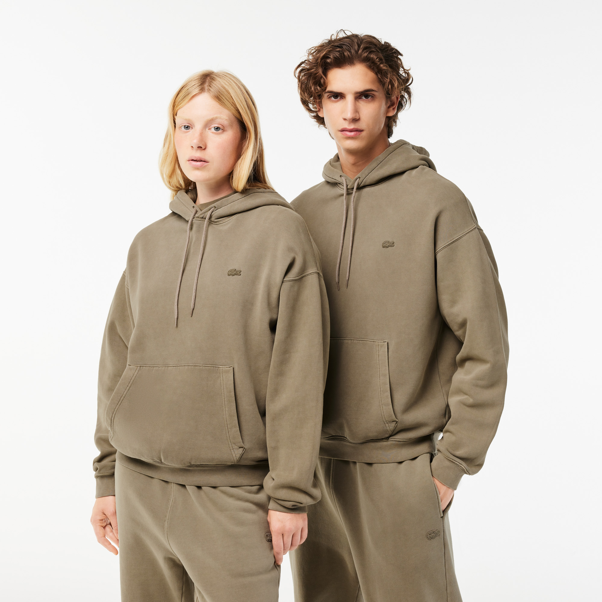 Neo Heritage Unisex Loose Fit Kapüşonlu Yeşil SweatshirtXSSH3452
