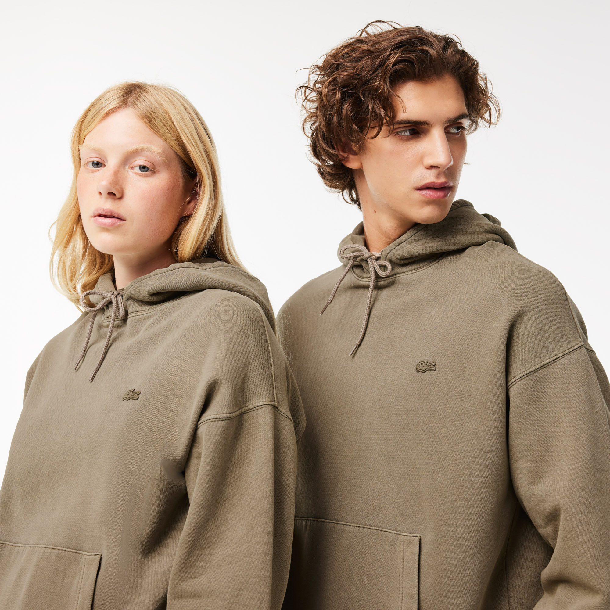 Neo Heritage Unisex Loose Fit Kapüşonlu Yeşil SweatshirtXSSH3452