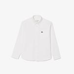 Çocuk Uzun Kollu Beyaz Gömlek