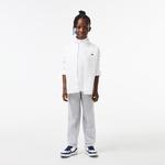 Çocuk Uzun Kollu Beyaz Gömlek